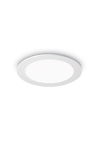  
                        Точковий світильник IDEAL LUX (Італія) 94259    
                         у стилі модерн.  
                        Тип джерела світла: вбудовані світлодіоди led.                         Форма: коло.                         Кольори плафонів і підвісок: білий.                         Матеріал: пластик.                          фото 2