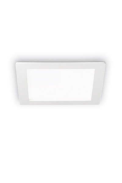   
                        Точковий світильник IDEAL LUX (Італія) 94260    
                         у стилі модерн.  
                        Тип джерела світла: вбудовані світлодіоди led.                         Форма: квадрат.                         Кольори плафонів і підвісок: білий.                         Матеріал: пластик.                          фото 2