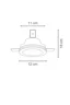   
                        
                        Точечный светильник IDEAL LUX (Италия) 94272    
                         в стиле Модерн.  
                        Тип источника света: светодиодная лампа, сменная.                         Форма: Круг.                                                                          фото 3