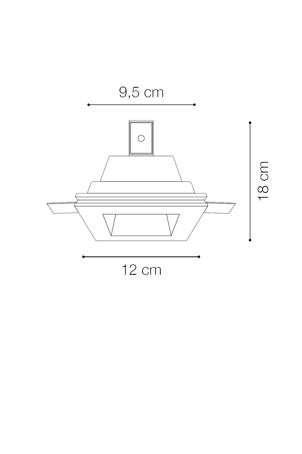   
                        
                        Точковий світильник IDEAL LUX (Італія) 94273    
                         у стилі Модерн.  
                        Тип джерела світла: світлодіодна лампа, змінна.                         Форма: Квадрат.                                                                          фото 3