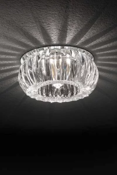   
                        
                        Точечный светильник IDEAL LUX (Италия) 94275    
                         в стиле Классика.  
                        Тип источника света: светодиодная лампа, сменная.                         Форма: Шар.                         Цвета плафонов и подвесок: Прозрачный.                         Материал: Хрусталь.                          фото 3