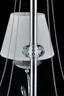   
                        
                        Люстра FREYA (Німеччина) 95005    
                         у стилі Модерн.  
                        Тип джерела світла: світлодіодна лампа, змінна.                         Форма: Коло.                         Кольори плафонів і підвісок: Білий, Прозорий.                         Матеріал: Тканина, Скло.                          фото 4