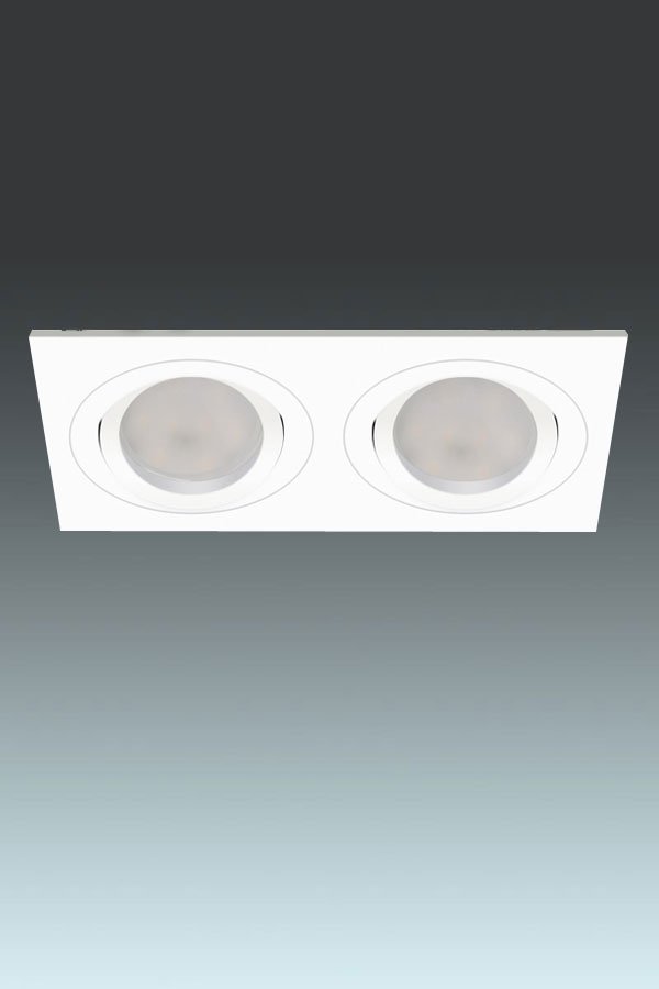  
                        Точковий світильник KANLUX (Польща) 95251    
                         у стилі хай-тек.  
                        Тип джерела світла: cвітлодіодні led, галогенні.                         Форма: прямокутник.                                                                          фото 2