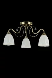   
                        
                        Люстра FREYA (Німеччина) 95675    
                         у стилі Класика.  
                        Тип джерела світла: світлодіодна лампа, змінна.                         Форма: Коло.                         Кольори плафонів і підвісок: Білий.                         Матеріал: Скло.                          фото 1