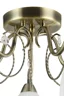   
                        Люстра FREYA (Німеччина) 95676    
                         у стилі Класика.  
                        Тип джерела світла: світлодіодна лампа, змінна.                         Форма: Коло.                         Кольори плафонів і підвісок: Білий.                         Матеріал: Скло.                          фото 3
