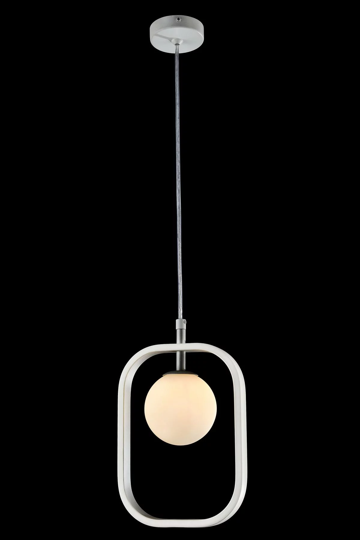   
                        
                        Люстра MAYTONI (Німеччина) 95687    
                         у стилі Модерн, Скандинавський.  
                        Тип джерела світла: світлодіодна лампа, змінна.                         Форма: Прямокутник.                         Кольори плафонів і підвісок: Білий, Срібло.                         Матеріал: Метал, Скло.                          фото 1