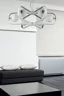   
                        
                        Люстра MAYTONI (Німеччина) 95689    
                         у стилі Модерн.  
                        Тип джерела світла: світлодіодна лампа, змінна.                         Форма: Коло.                         Кольори плафонів і підвісок: Білий, Срібло.                         Матеріал: Метал, Скло.                          фото 3