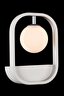   
                        Світильник настінний MAYTONI (Німеччина) 95695    
                         у стилі модерн.  
                        Тип джерела світла: cвітлодіодні led, галогенні.                                                 Кольори плафонів і підвісок: білий, срібло.                         Матеріал: метал, скло.                          фото 2