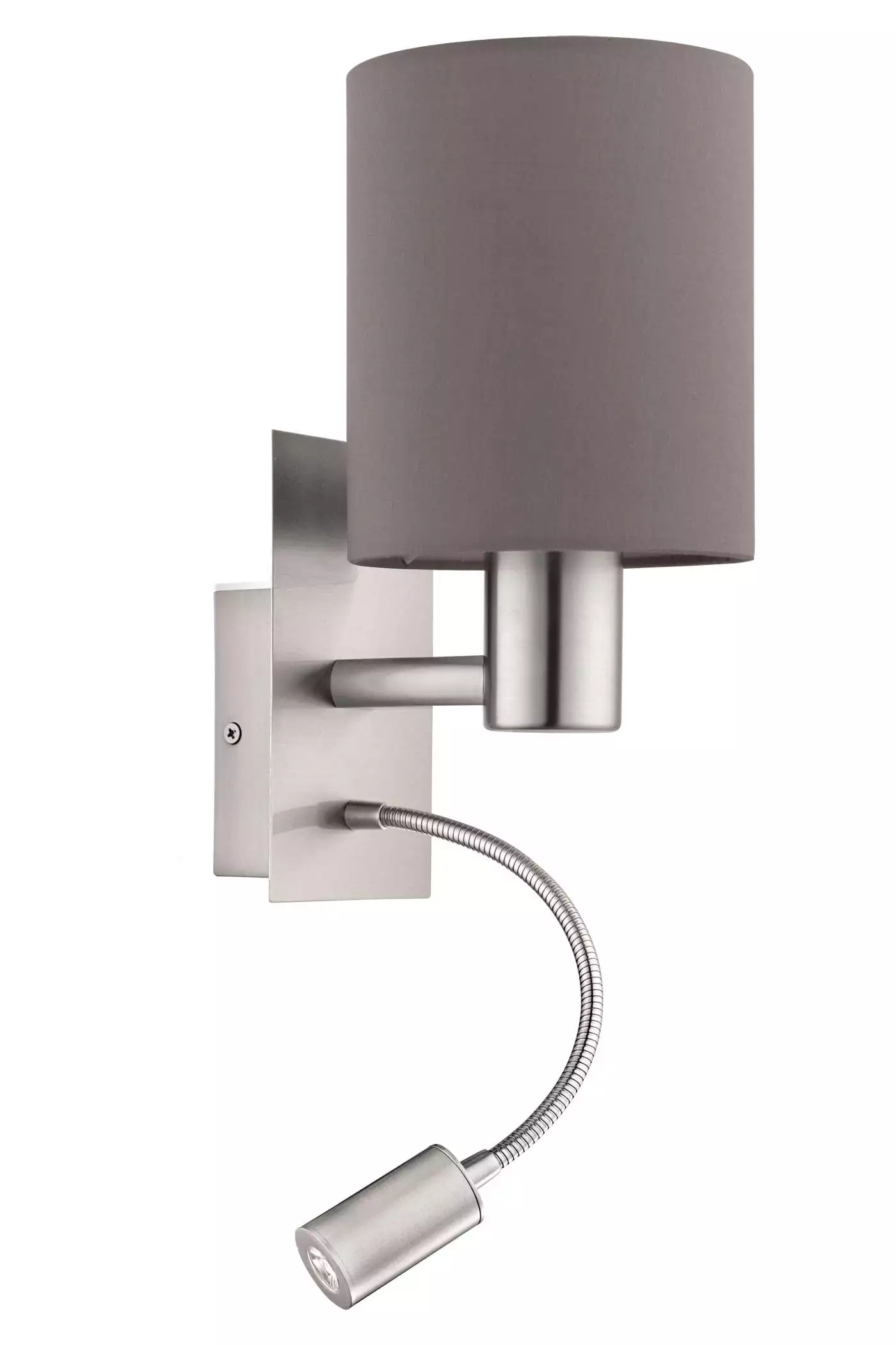   
                        
                        Бра EGLO (Австрія) 95727    
                         у стилі Модерн.  
                        Тип джерела світла: світлодіодна лампа, змінна, вбудований led-модуль, незмінний.                                                 Кольори плафонів і підвісок: Коричневий.                         Матеріал: Тканина.                          фото 1