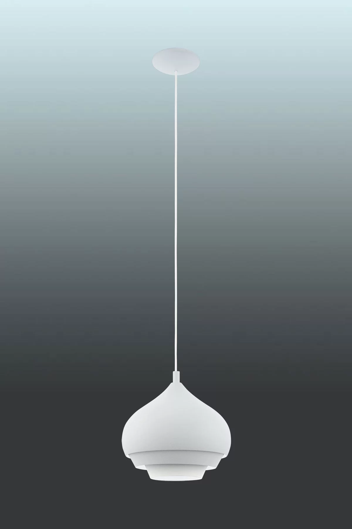   
                        Люстра EGLO (Австрія) 95867    
                         у стилі Модерн.  
                        Тип джерела світла: світлодіодна лампа, змінна.                         Форма: Куля.                         Кольори плафонів і підвісок: Білий.                         Матеріал: Сталь.                          фото 1