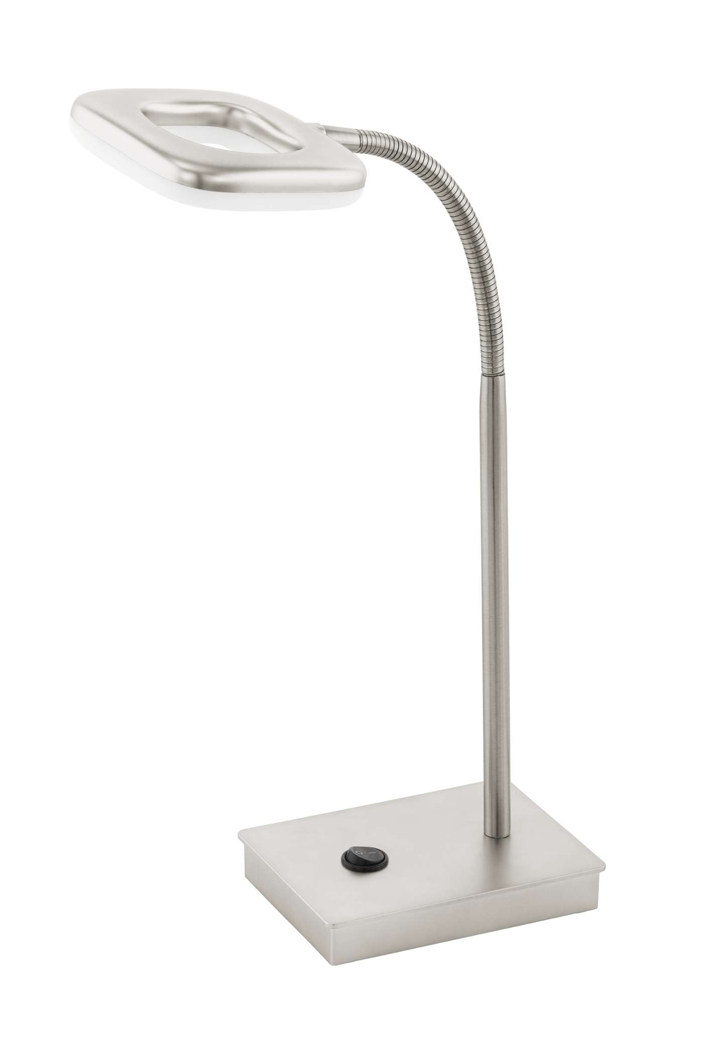   
                        Настільна лампа EGLO (Австрія) 95941    
                         у стилі хай-тек.  
                        Тип джерела світла: вбудовані світлодіоди led.                                                 Кольори плафонів і підвісок: білий.                         Матеріал: пластик.                          фото 1