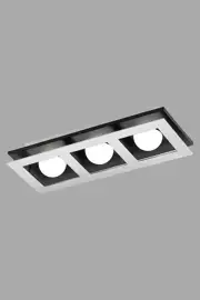   
                        Точковий світильник EGLO (Австрія) 96088    
                         у стилі Модерн.  
                        Тип джерела світла: вбудований led-модуль, незмінний.                         Форма: Прямокутник.                         Кольори плафонів і підвісок: Білий.                         Матеріал: Пластик.                          фото 1