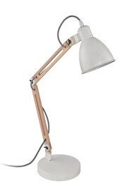   
                        Настільна лампа EGLO (Австрія) 96161    
                         у стилі скандинавський.  
                        Тип джерела світла: cвітлодіодні led, енергозберігаючі, розжарювання.                                                 Кольори плафонів і підвісок: білий.                         Матеріал: сталь.                          фото 1