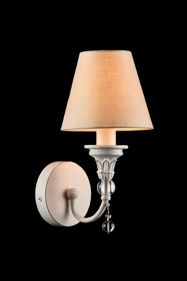   
                        
                        Бра MAYTONI (Німеччина) 96292    
                         у стилі Класика.  
                        Тип джерела світла: світлодіодна лампа, змінна.                                                 Кольори плафонів і підвісок: Бежевий.                         Матеріал: Тканина, Пластик.                          фото 3