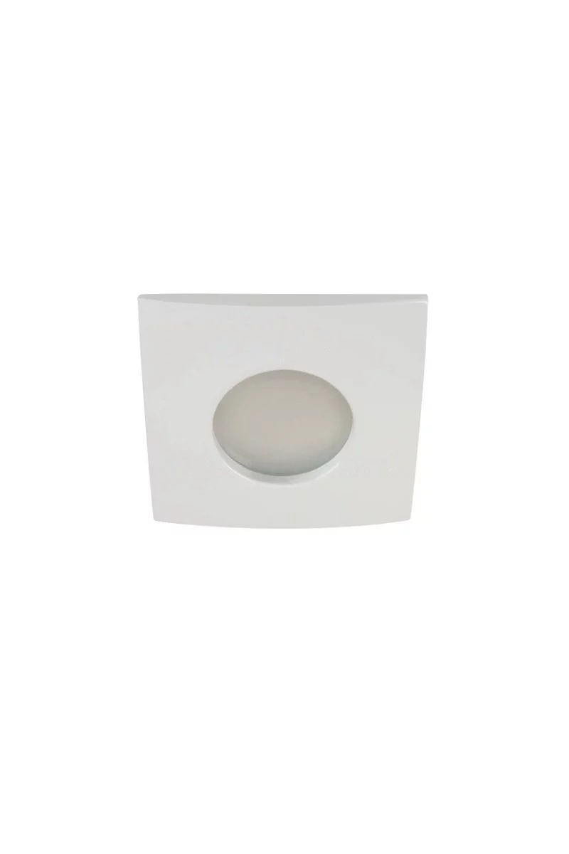   
                        Точковий світильник KANLUX (Польща) 96639    
                         у стилі хай-тек.  
                        Тип джерела світла: cвітлодіодні led, галогенні.                         Форма: квадрат.                         Кольори плафонів і підвісок: білий.                         Матеріал: скло.                          фото 1