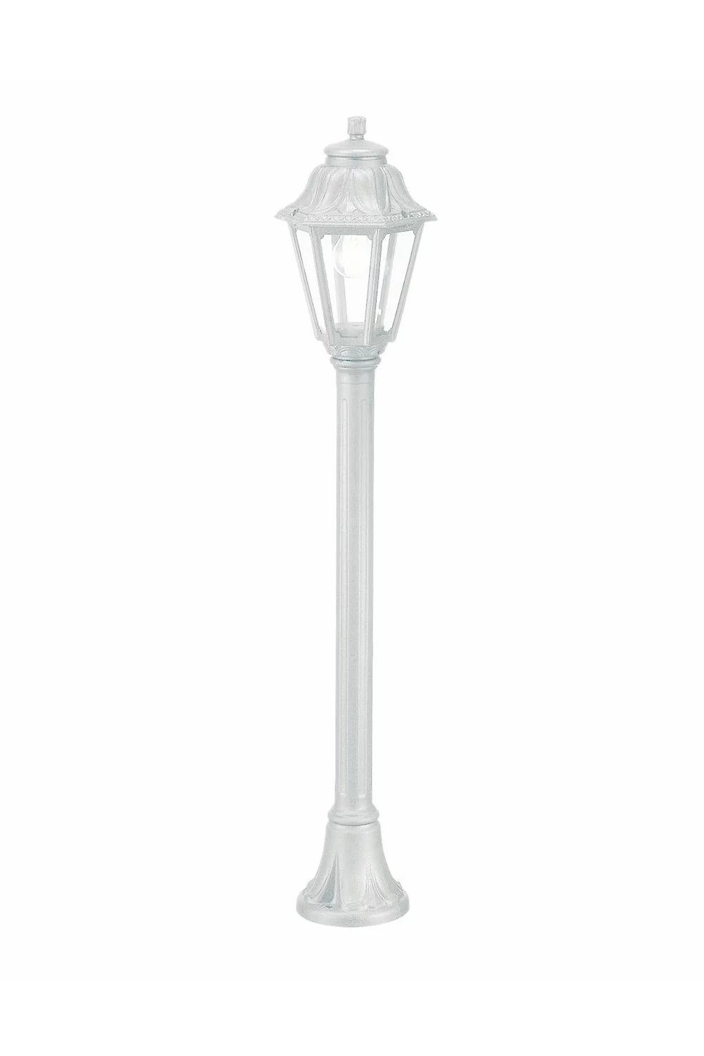   
                        Светильник уличный IDEAL LUX  (Италия) 96706    
                         в стиле Классика.  
                        Тип источника света: светодиодная лампа, сменная.                                                 Цвета плафонов и подвесок: Белый, Прозрачный.                         Материал: Пластик.                          фото 1