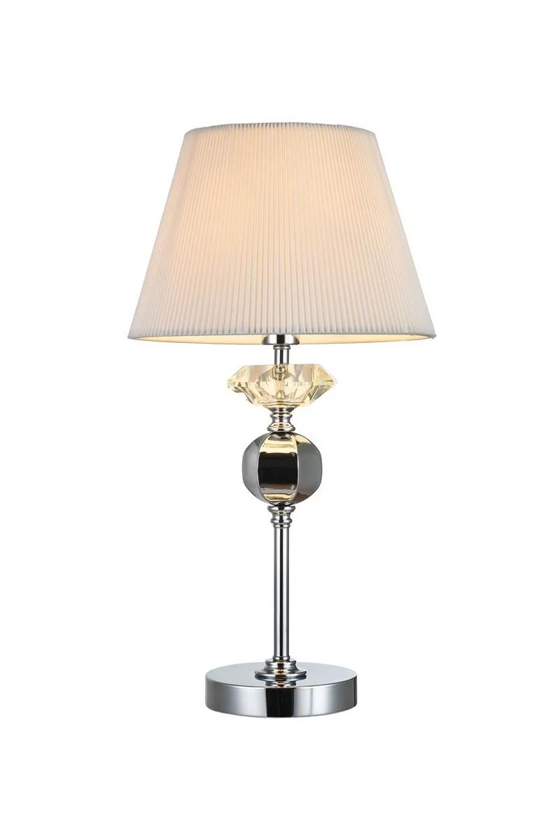   
                        Настільна лампа MAYTONI (Німеччина) 96941    
                         у стилі модерн.  
                        Тип джерела світла: cвітлодіодні led, енергозберігаючі, розжарювання.                                                 Кольори плафонів і підвісок: білий.                         Матеріал: тканина, пластик.                          фото 1
