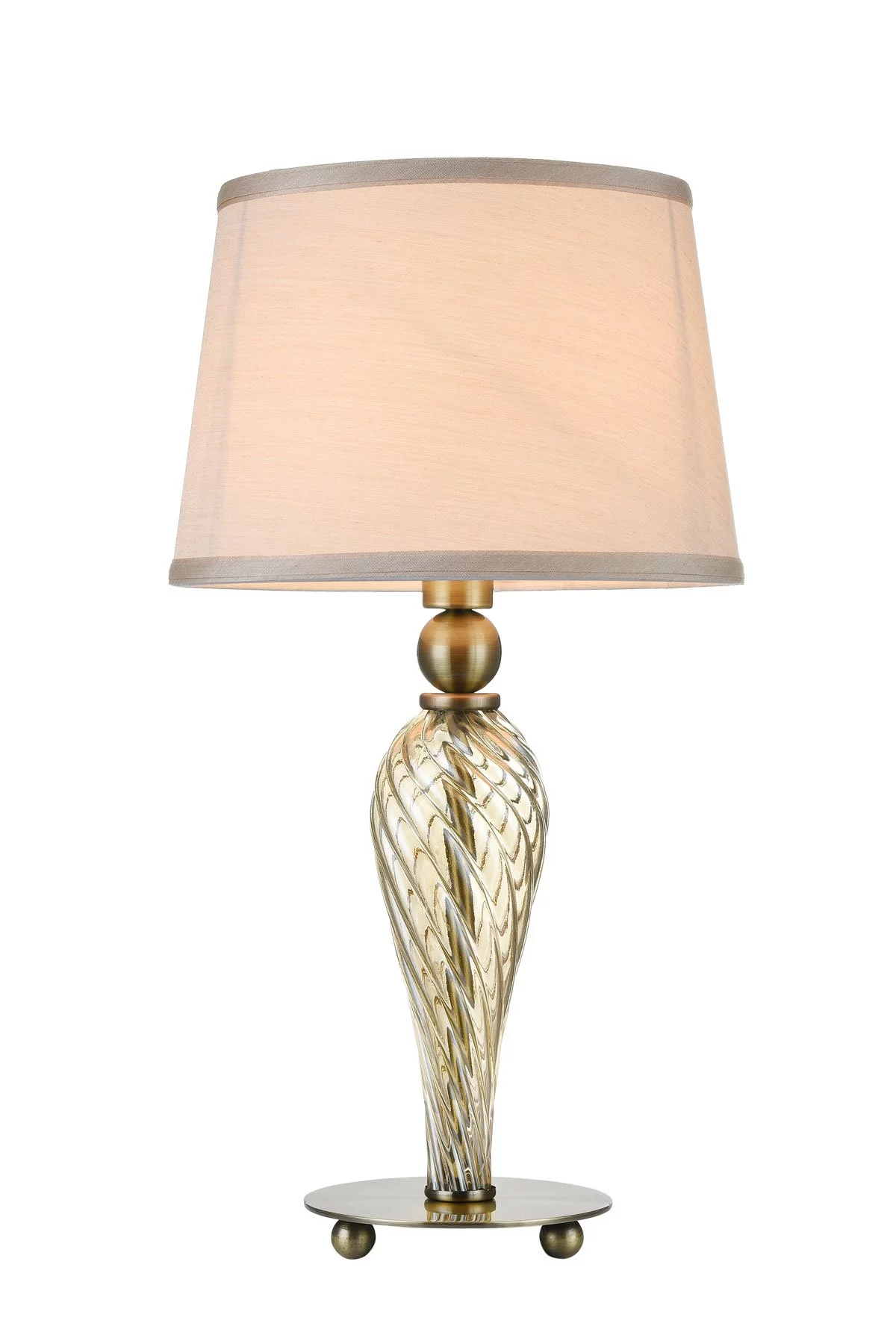   
                        
                        Настільна лампа MAYTONI (Німеччина) 96945    
                         у стилі Класика.  
                        Тип джерела світла: світлодіодна лампа, змінна.                                                 Кольори плафонів і підвісок: Бежевий.                         Матеріал: Тканина, Пластик.                          фото 2