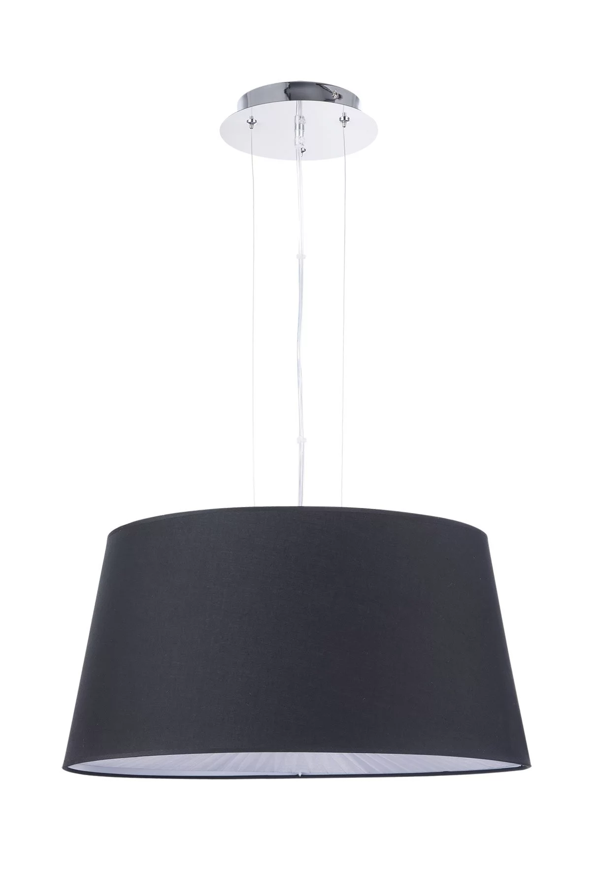   
                        
                        Люстра MAYTONI (Німеччина) 97138    
                         у стилі Модерн.  
                        Тип джерела світла: світлодіодна лампа, змінна.                         Форма: Коло.                         Кольори плафонів і підвісок: Чорний.                         Матеріал: Тканина.                          фото 1