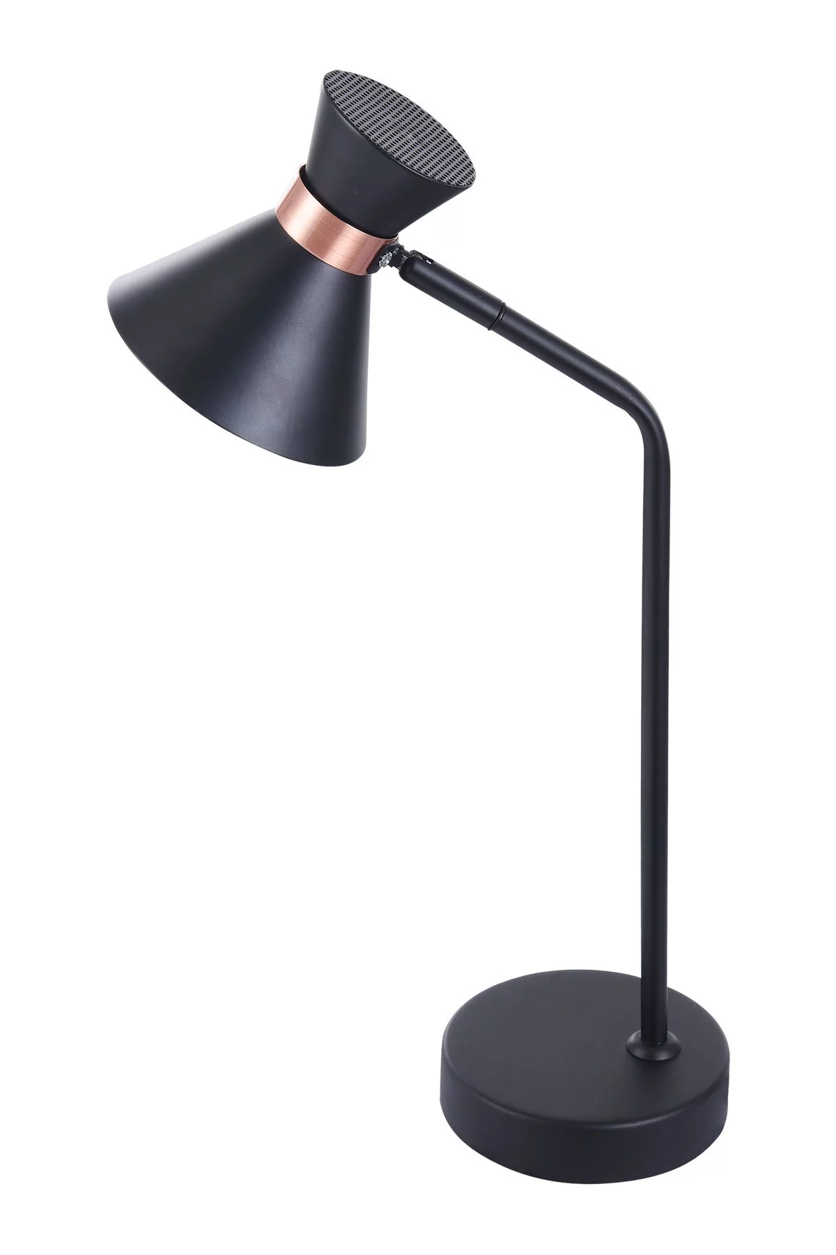   
                        
                        Настільна лампа FREYA (Німеччина) 97156    
                         у стилі Лофт.  
                        Тип джерела світла: світлодіодна лампа, змінна.                                                 Кольори плафонів і підвісок: Чорний.                         Матеріал: Метал.                          фото 3