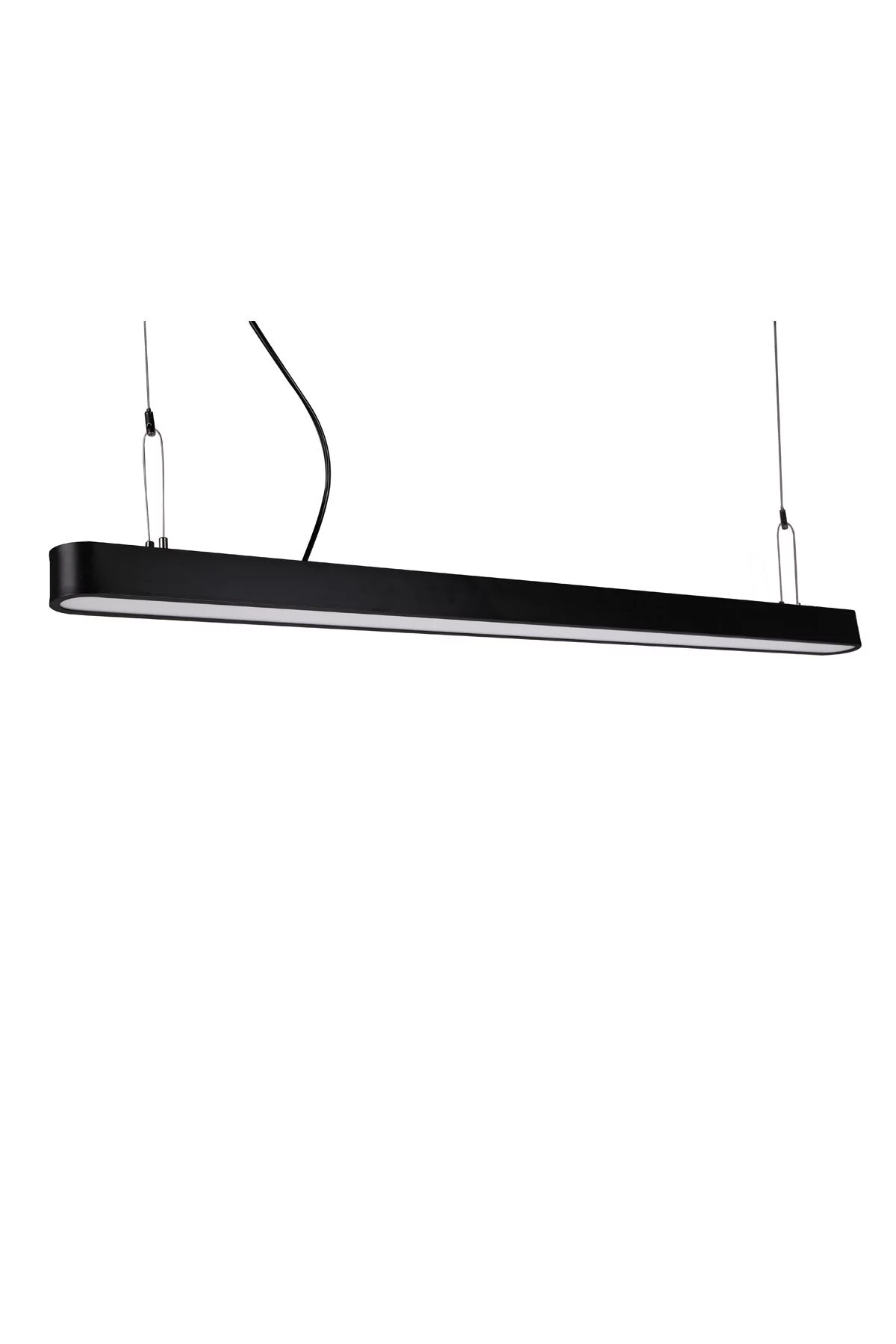   
                        
                        Люстра LAGUNA LIGHTING (Украина) 97192    
                         в стиле Хай-тек.  
                        Тип источника света: встроенный led-модуль, несъемный.                         Форма: Прямоугольник.                         Цвета плафонов и подвесок: Черный, Белый.                         Материал: Пластик.                          фото 2