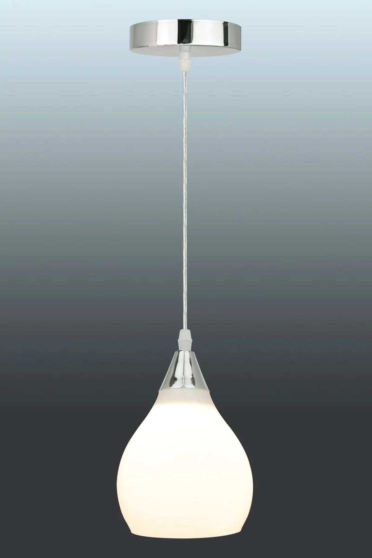   
                        Люстра LAGUNA LIGHTING (Україна) 97206    
                         у стилі Модерн.  
                        Тип джерела світла: світлодіодна лампа, змінна.                         Форма: Коло.                         Кольори плафонів і підвісок: Білий.                         Матеріал: Скло.                          фото 1