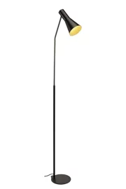   
                        Торшер SLV (Німеччина) 98445    
                         у стилі Скандинавський.  
                        Тип джерела світла: світлодіодна лампа, змінна.                                                 Кольори плафонів і підвісок: Чорний.                         Матеріал: Алюміній, Сталь.                          фото 1