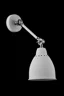   
                        Бра MAYTONI  (Германия) 99115    
                         в стиле Скандинавский.  
                        Тип источника света: светодиодная лампа, сменная.                                                 Цвета плафонов и подвесок: Белый.                         Материал: Металл.                          фото 2