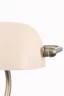   
                        Настільна лампа MAYTONI (Німеччина) 99117    
                         у стилі Класика.  
                        Тип джерела світла: світлодіодна лампа, змінна.                                                 Кольори плафонів і підвісок: Білий.                         Матеріал: Скло.                          фото 5