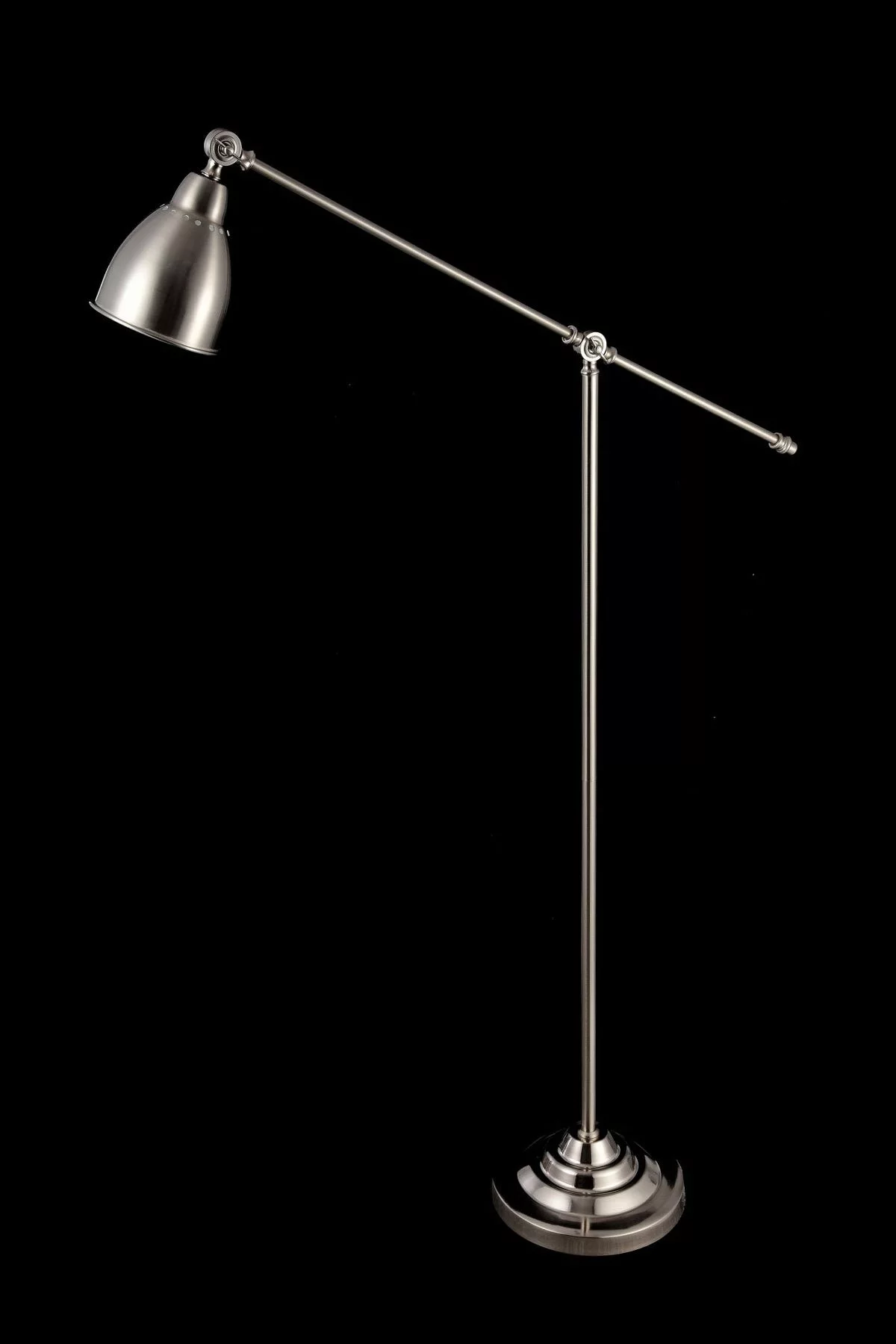   
                        Торшер MAYTONI (Німеччина) 99165    
                         у стилі Скандинавський.  
                        Тип джерела світла: світлодіодна лампа, змінна.                                                 Кольори плафонів і підвісок: Сірий.                         Матеріал: Метал.                          фото 2