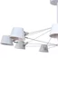   
                        
                        Люстра FREYA (Германия) 99172    
                         в стиле Хай-тек.  
                        Тип источника света: светодиодная лампа, сменная.                         Форма: Круг.                         Цвета плафонов и подвесок: Белый.                         Материал: Металл.                          фото 2