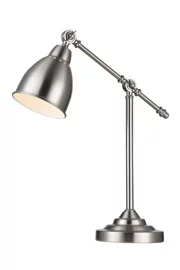   
                        
                        Настольная лампа MAYTONI (Германия) 99192    
                         в стиле Лофт.  
                        Тип источника света: светодиодная лампа, сменная.                                                 Цвета плафонов и подвесок: Серый.                         Материал: Металл.                          фото 1