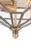   
                        Люстра MAYTONI (Німеччина) 99242    
                         у стилі Тіфані.  
                        Тип джерела світла: світлодіодна лампа, змінна.                         Форма: Коло.                         Кольори плафонів і підвісок: Бронза, Прозорий.                         Матеріал: Метал, Скло.                          фото 5