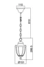   
                        Люстра MAYTONI (Німеччина) 99245    
                         у стилі Лофт.  
                        Тип джерела світла: світлодіодна лампа, змінна.                         Форма: Коло.                         Кольори плафонів і підвісок: Бронза, Прозорий.                         Матеріал: Метал, Скло.                          фото 8